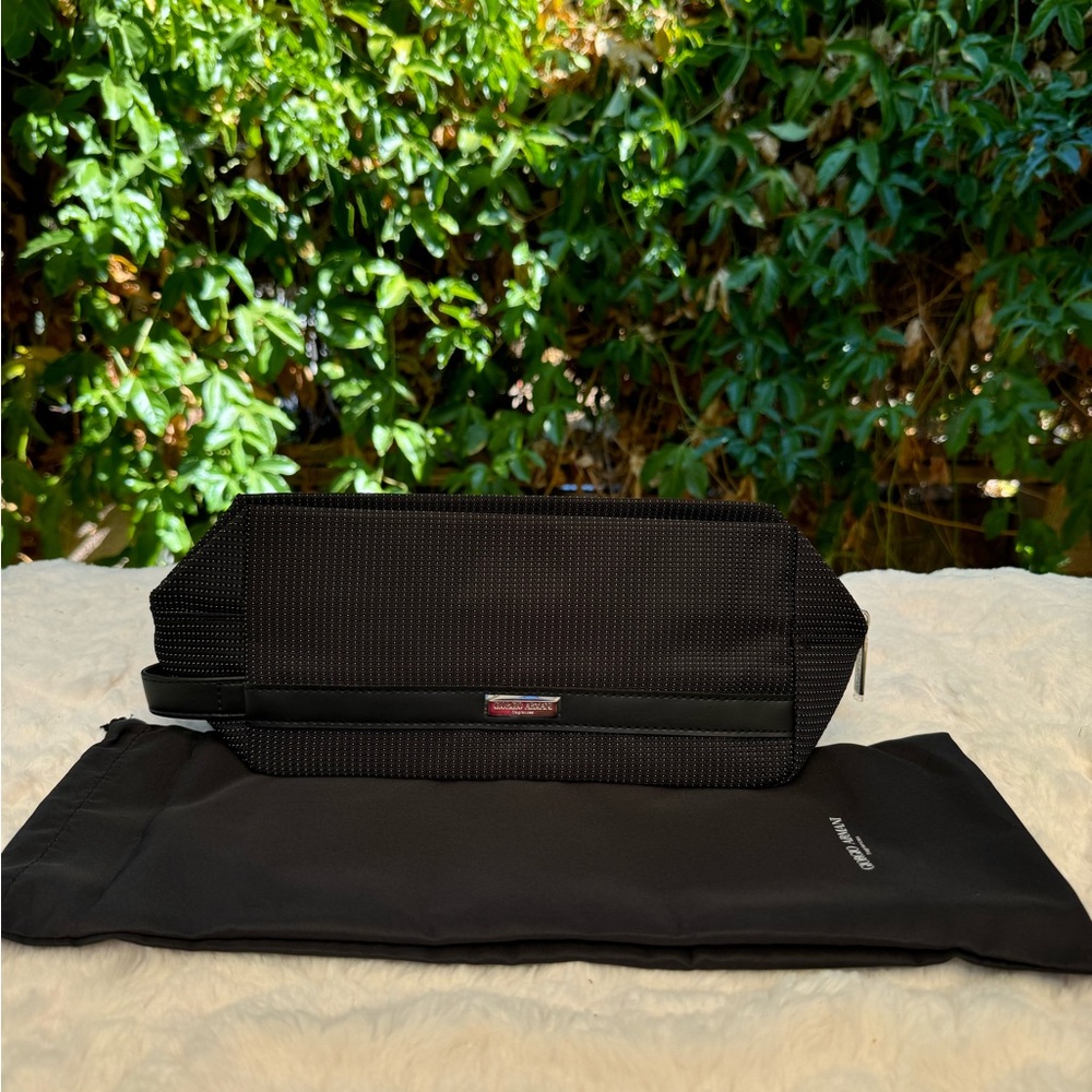 Giorgio Armani Fragrance pouch and dustbag.